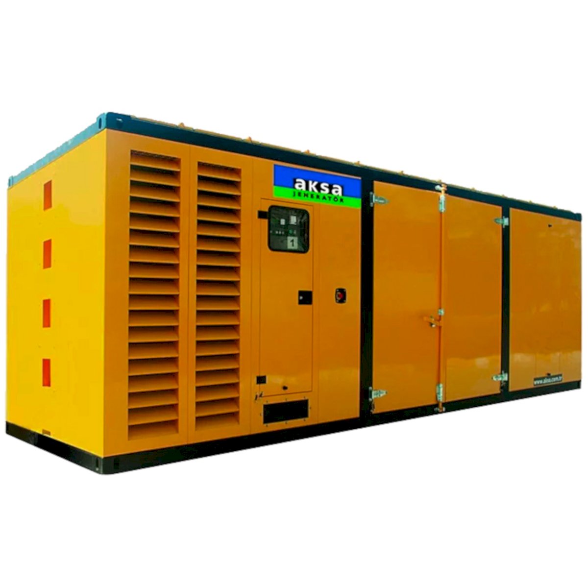 Дизельный генератор Aksa APD1020BD в кожухе