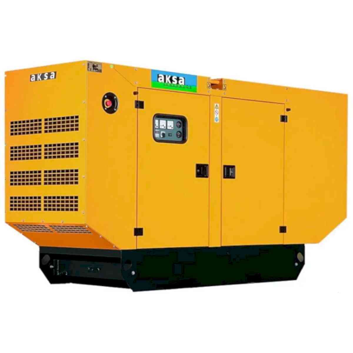 Дизельный генератор Aksa APD175C в кожухе