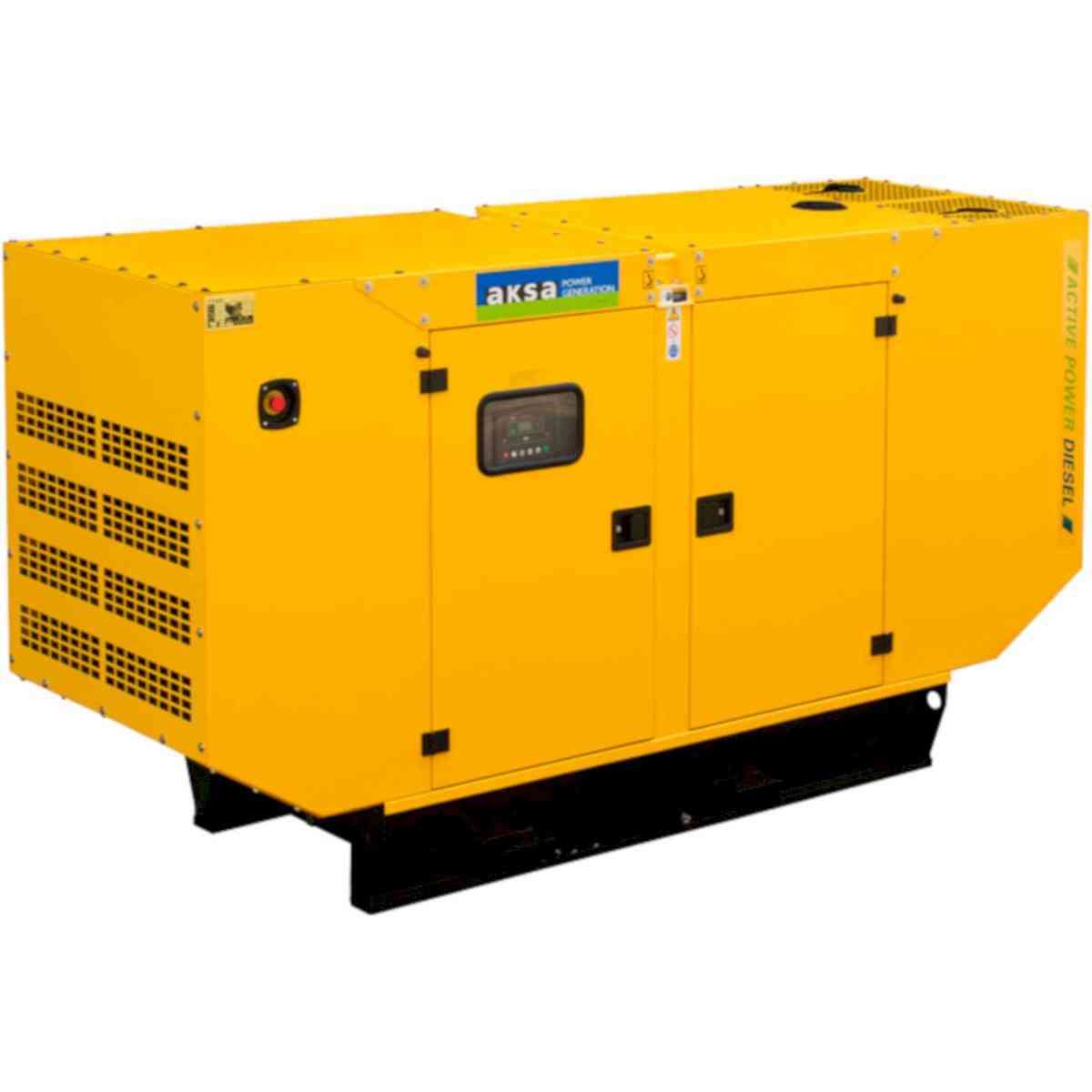 Дизельный генератор Aksa APD175C в кожухе